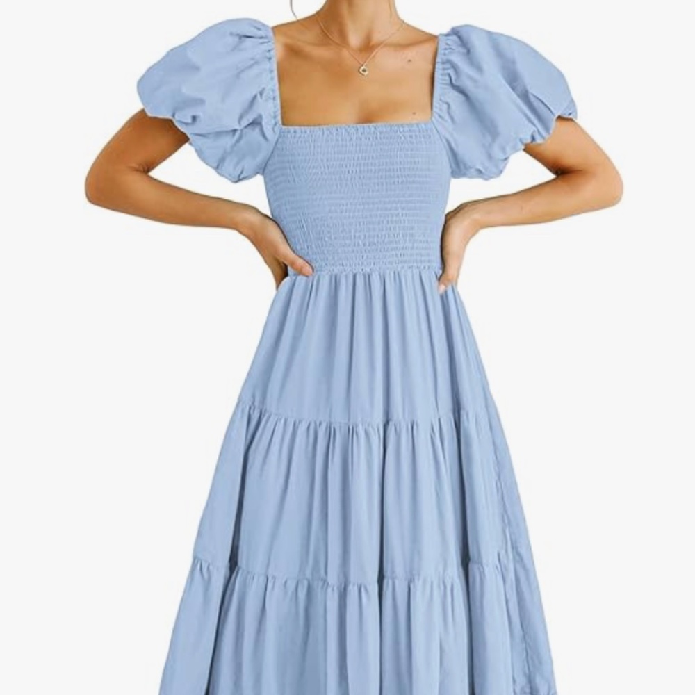 Women's Casual Summer Midi Dress